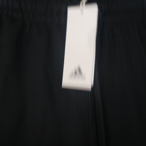 NEW adidas Women's 1X Sereno Pants Black White Stripe Track Pants with Pockets - Picture 7 of 11